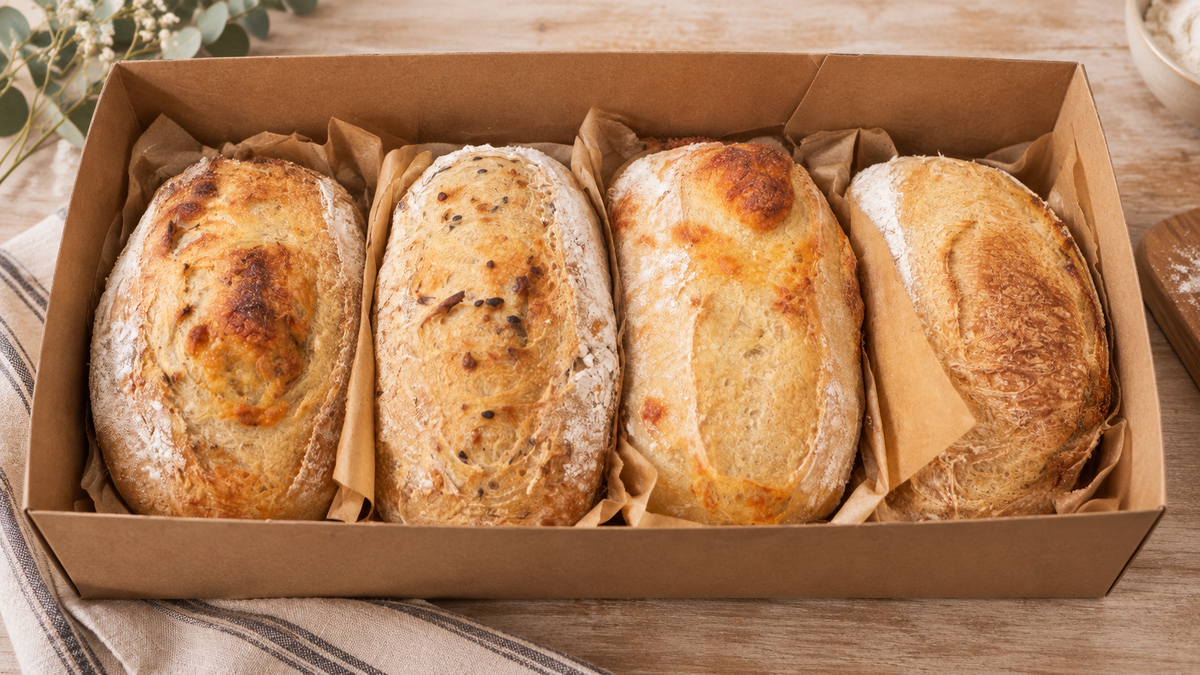 Sample Box - 4 Sourdough Varieties